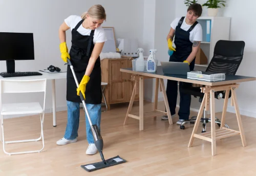 Nettoyage de bureau professionnel à Lardier-et-Valença